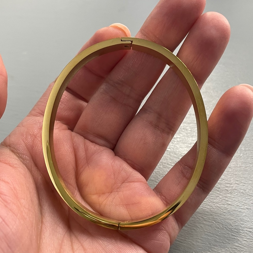 Stainless steel bangle bracelet - Picture 13 of 16